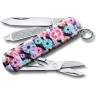 Нож-брелок Victorinox Classic Dynamic Floral 0.6223.L2107