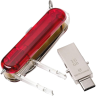 Нож-брелок Victorinox @work SwissMemory 16 ГБ (4.6235.TG16B1)