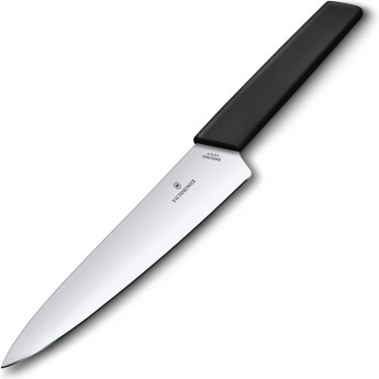 Разделочный нож Victorinox Swiss Modern Carving 19 см, чёрный (6.9013.19B)