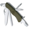 Складной нож Victorinox Military 0.8461.MW4DE, зелёный