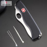 Складной нож Victorinox Sentinel One Hand 0.8413.MW3, чёрный