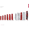 Передняя накладка Victorinox C.6400.3, красная
