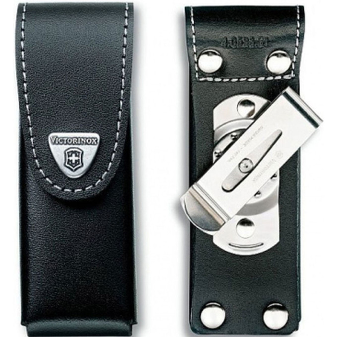 Поясной кожаный чехол Victorinox 4.0523.31 с поворотной клипсой