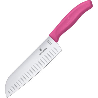Сантоку Victorinox Swiss Classic 17 см, розовый (6.8526.17L5B)