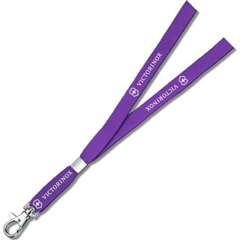 Шнурок на шею Victorinox 4.1879.503, фиолетовый