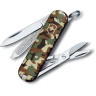 Нож-брелок Victorinox Classic SD 0.6223.94, зелёный камуфляж