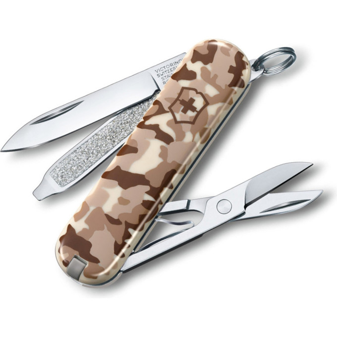 Нож-брелок Victorinox Classic 0.6223.941 Desert Camouflage
