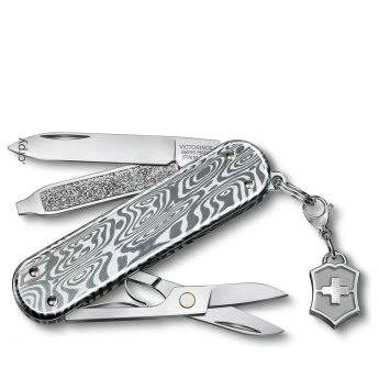 Нож VICTORINOX CLASSIC SD BRILLIANT DAMAST 0.6221.34
